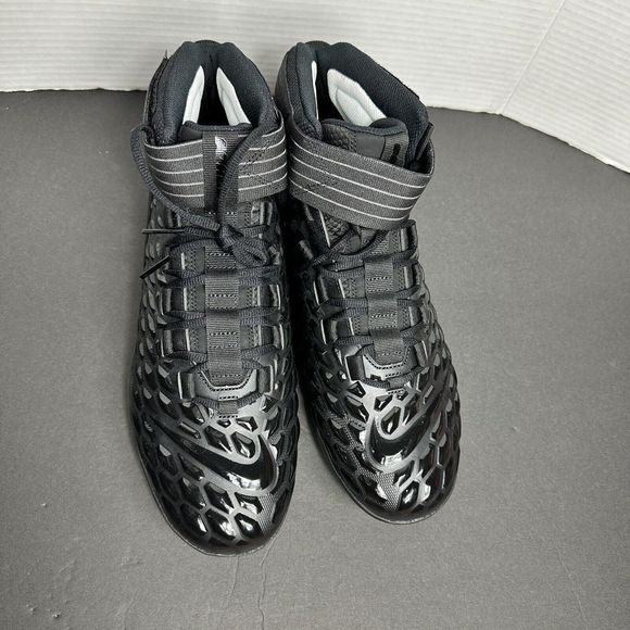 Nike Air Jordan Force Savage Pro 2 Mens Size 13.5 Football Cleats Blk CV1663-003 main image 9